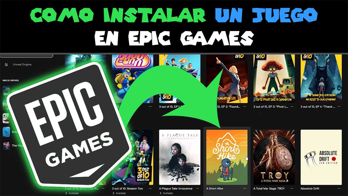 Como INSTALAR un juego de EPIC GAMES [Menos de 3 Minutos] - Tutoriales - Rijo Games - RijoGames
